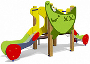 горка двойная крокодил 08208 для детской площадки