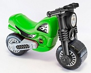 мотоцикл-каталка wader моторбайк зеленый 40480