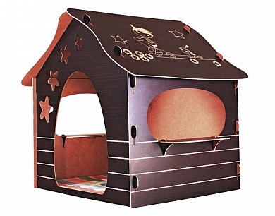 игровой домик mouse house mouse house эко-мдф 135х121х105 см сборный 060-3