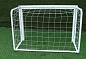 Ворота футбольные SP-2409AL алюминиевые с сеткой и клипсами, 1,20х0,8м