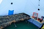 Палатка для зимней рыбалки Стэк Куб-3 трехслойная