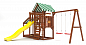 Детская деревянная площадка Савушка TooSun 3 Plus с песочницей