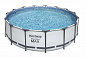 Каркасный бассейн Bestway 56438 BW Steel Pro Max 457х122 см, 16015 л