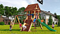 Детская деревянная площадка Савушка Люкс 2