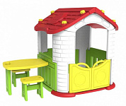 игровой домик toy monarch chd-804 со столиком и стульчиками