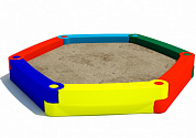 игровая песочница пентагон для детской площадки