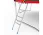 Батут DFC Pelpo с сеткой и лестницей 12FT red для дачи
