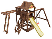 Детский игровой комплекс Выше Всех Теремок 3 с рукоходом детский игровой комплекс выше всех теремок 3 с рукоходом