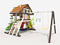 Детский комплекс Igragrad Premium Крепость Фани Deluxe 2 модель 2