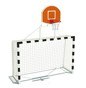 баскетбольный щит с воротами атака 