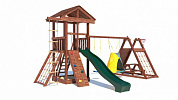 детская деревянная площадка custwood family f9