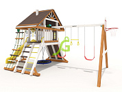 детский комплекс igragrad premium крепость фани с рукоходом домик модель 2