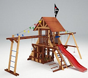 детская деревянная площадка савушка люкс 4