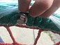 Детские качели Хит Гнездо на цепях 80 см