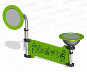 бизиборд romana барабаны 057.99.00 для детской площадки