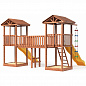 Детская деревянная площадка Можга Спортивный городок 6 СГ6 крыша дерево