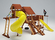 детская деревянная площадка савушка люкс 15